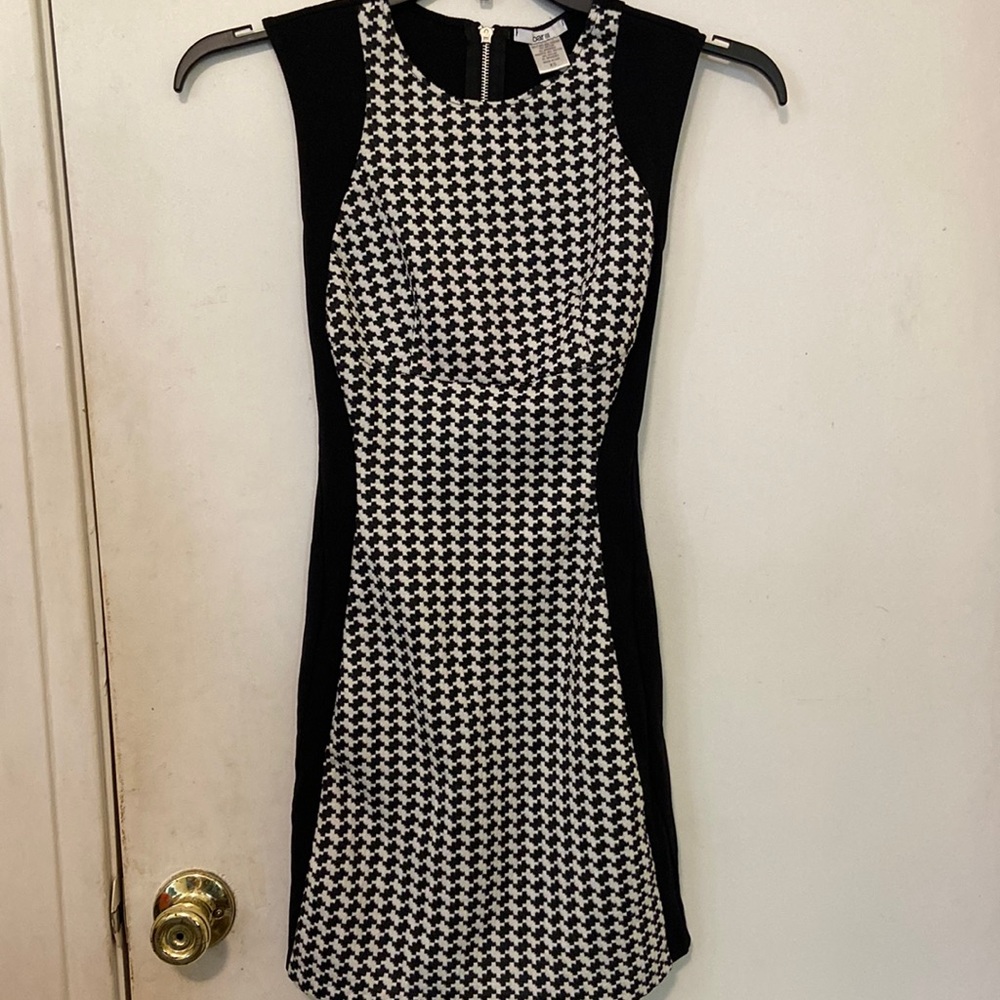 Bar III knit herringbone dress